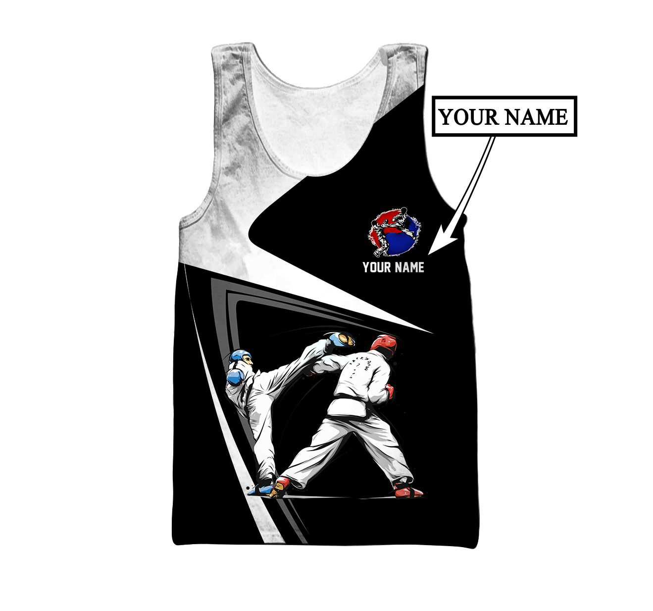 Customize Name Taekwondo Hoodie For Men And Women DD18032104
