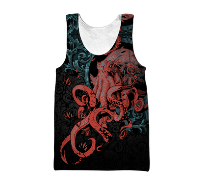 Premium Unisex Hoodie Kraken Gothic Tattoo ML