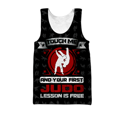 Customize Name Dont Touch Me Judo Hoodie For Men And Women TNA05042103