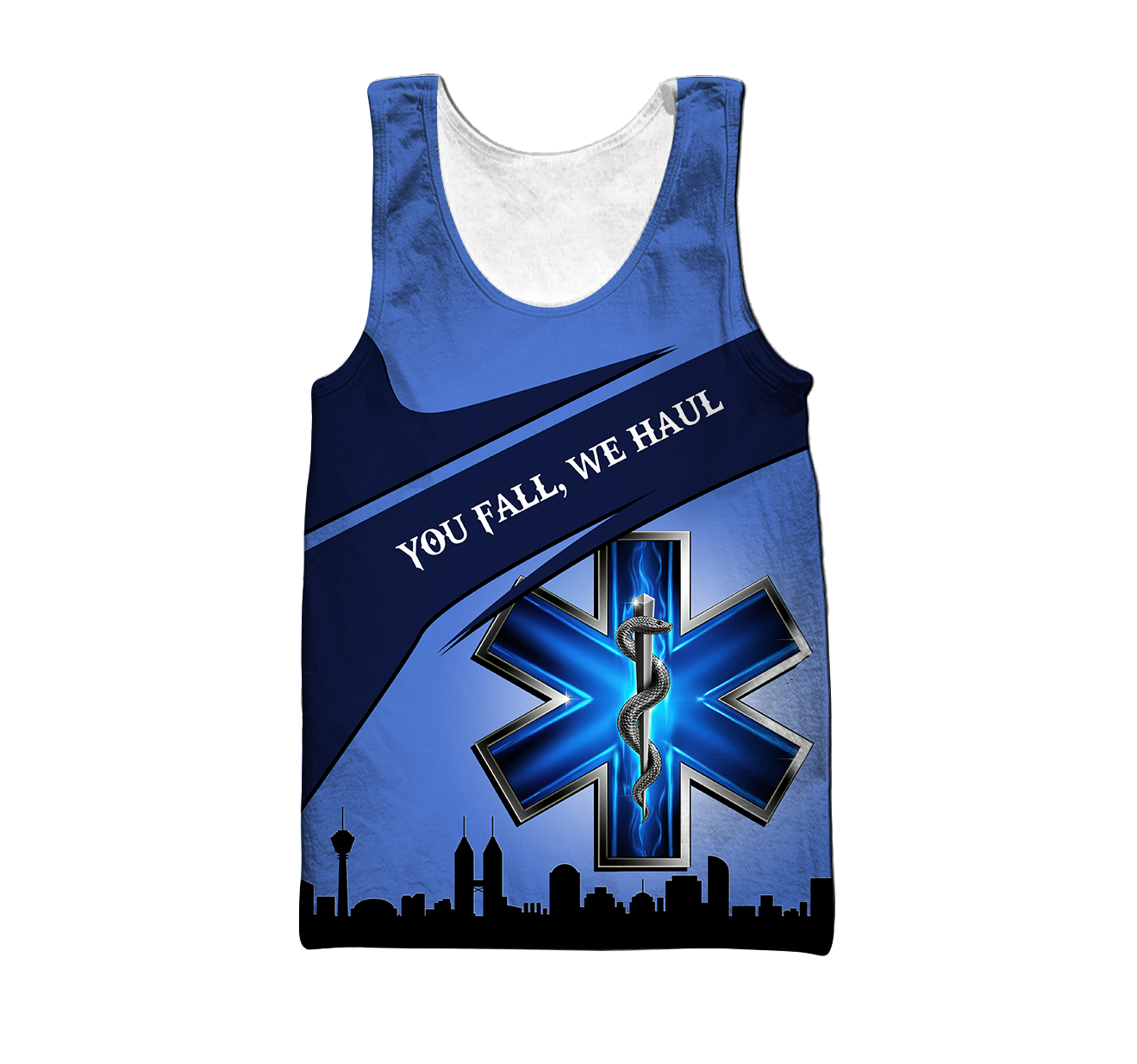 Premium Customized Name 3D All Over Printed Unisex Shirts For EMS Worker