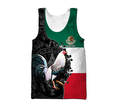 Personalized Mexican Rooster 3D Printed Unisex Shirts TNA08052103VH