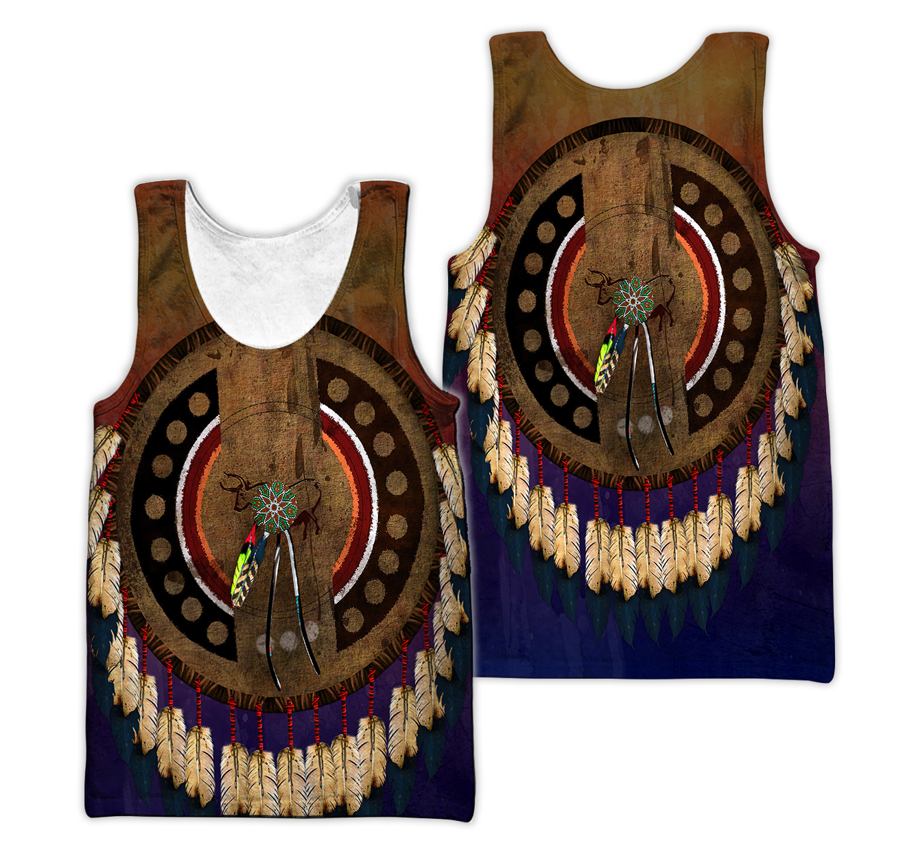 Native American 3D All Over Printed Unisex Shirts