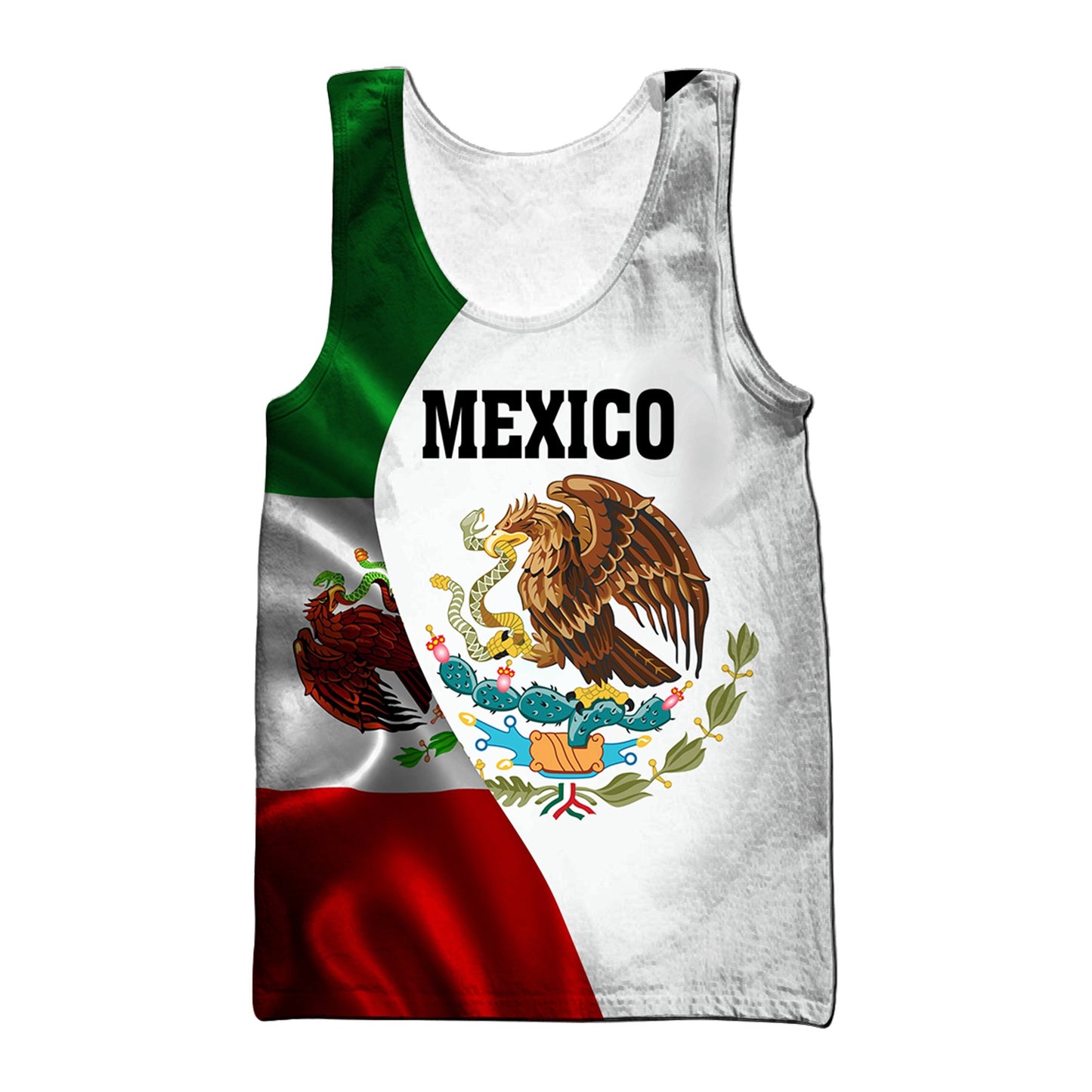 Mexico 3D All Over Printed Unisex Shirts