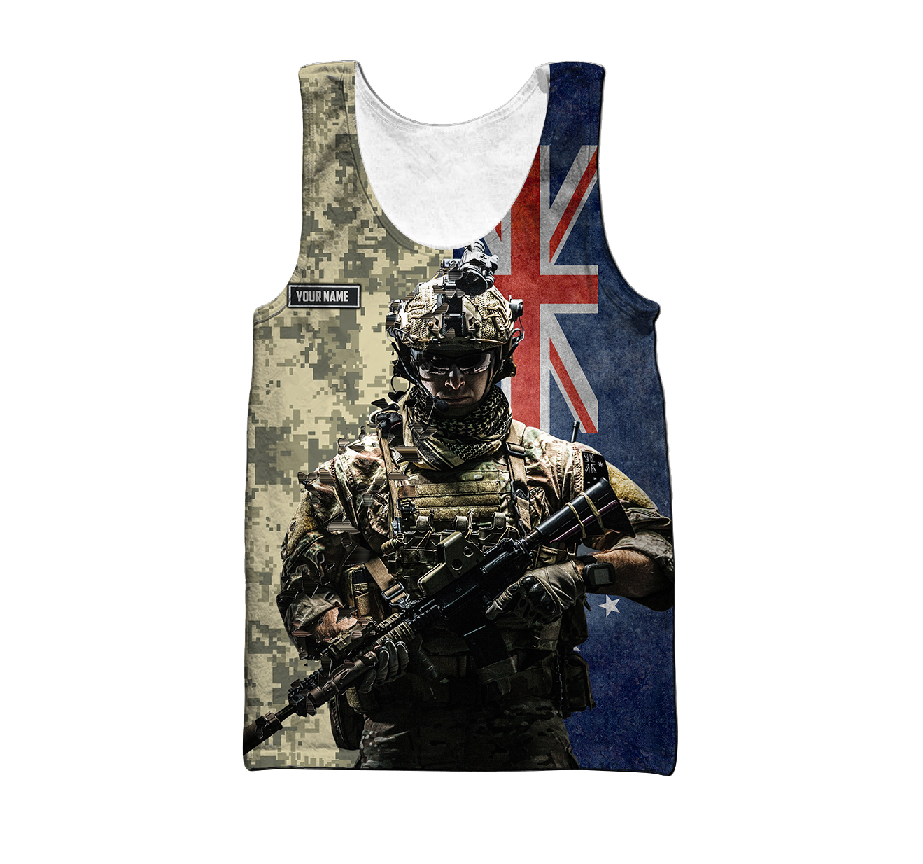 Personalized Name - The Australian Army 3D All Over Printed Shirts DQB17032103