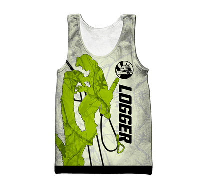 Premium Personalized 3D Printed Logger Shirts MEI