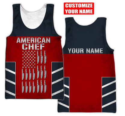 Custom Name Master Chef 3D All Over Printed Unisex Shirts
