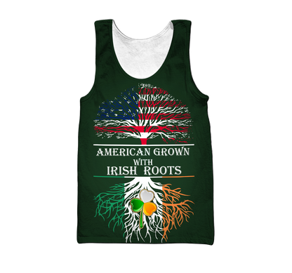 Premium Irish Saint Patrick's Day 3D All Over Printed Unisex Shirts