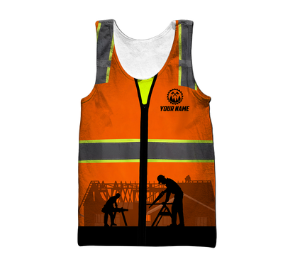 Premium Custom Name Carpenter 3D All Over Printed Unisex