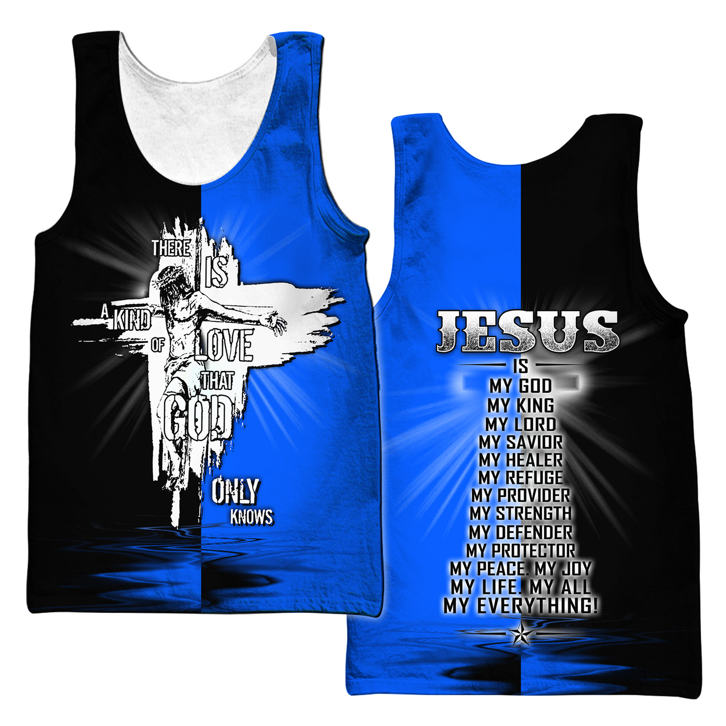 Jesus-There Is  A Kind Of Love That God Only Knows Jesus 3D All Over Printed Shirts