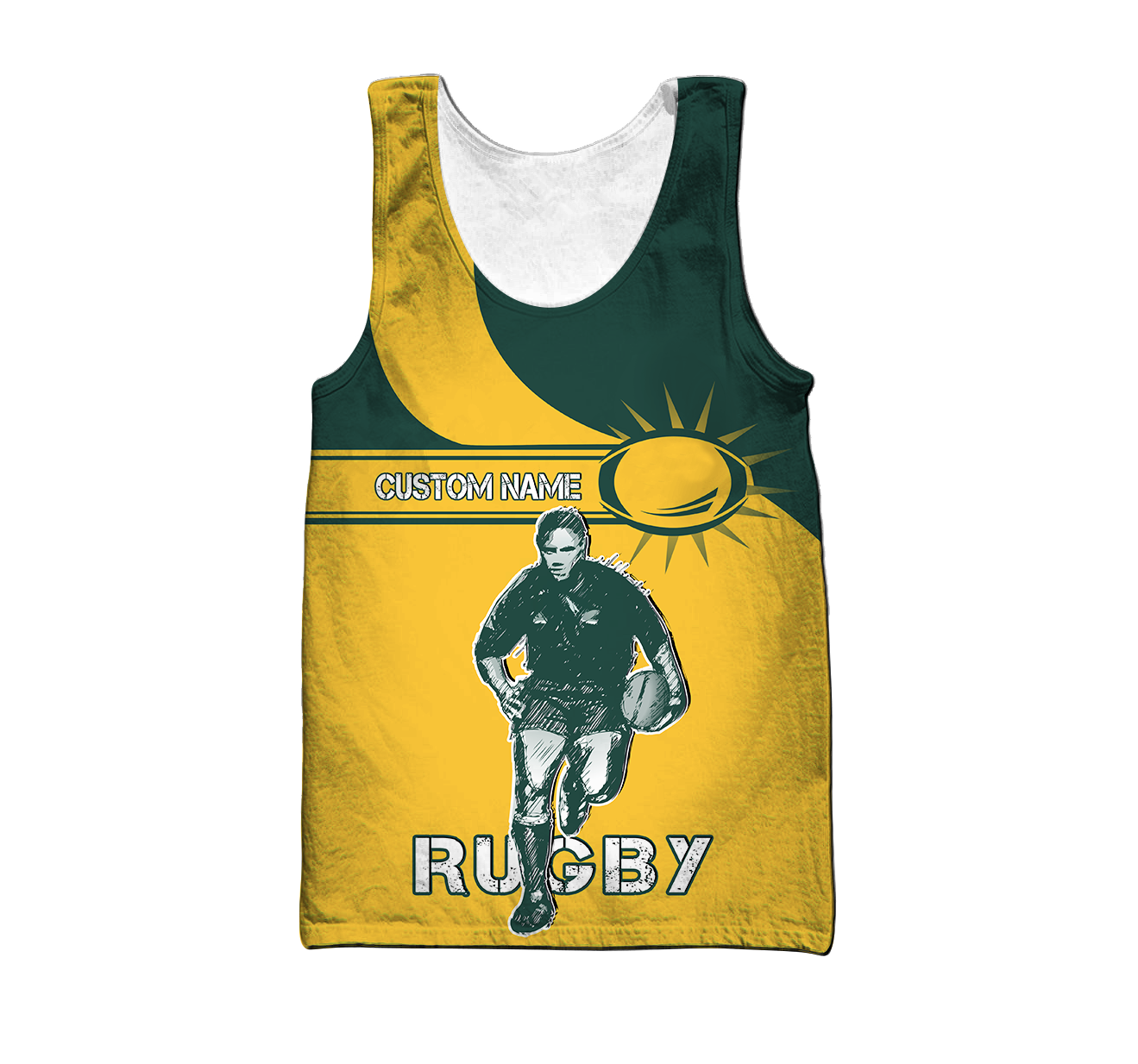 Personalized Australian Rugby 3D Printed Unisex Shirts