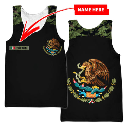 Mexico Coat Of Arms 3D All Over Printed Hoodie