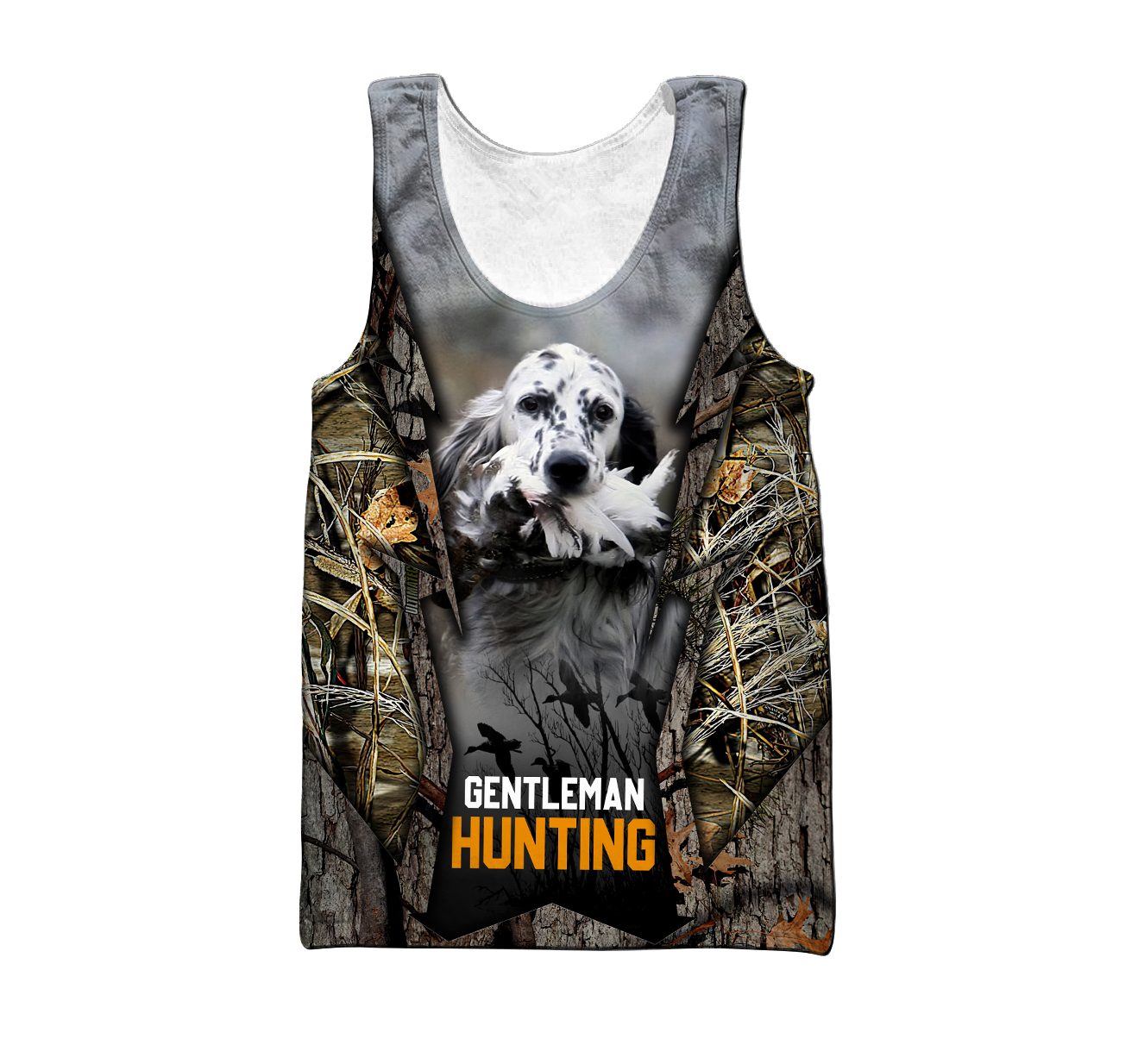 Hunting Dog 3D Over Printed Unisex Deluxe Hoodie ML