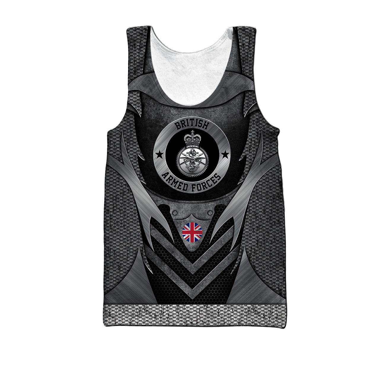 Custom Name XT British Armed Forces 3D Printed Clothes HHT07042103