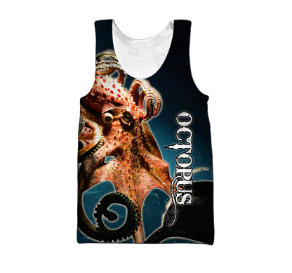 Premium Unisex Hoodie Octopus ML