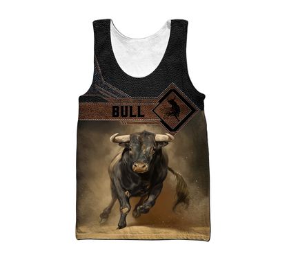 Bull 3D All Over Printed Unisex Shirts For Men And Women