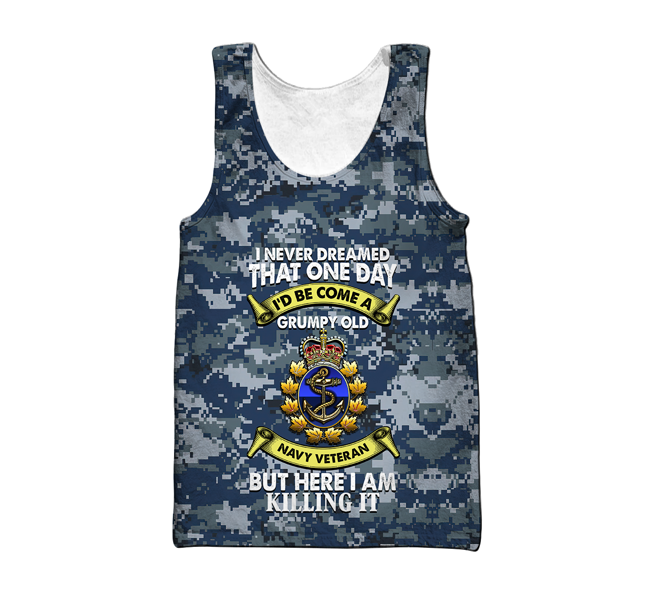 Canadian Navy Veteran 3D Printed Shirts MH15032103