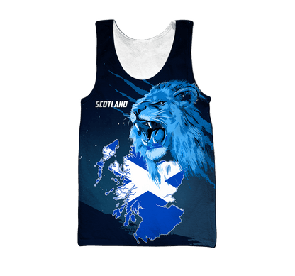 Premium Scotland Lion King 3D All Over Printed Unisex