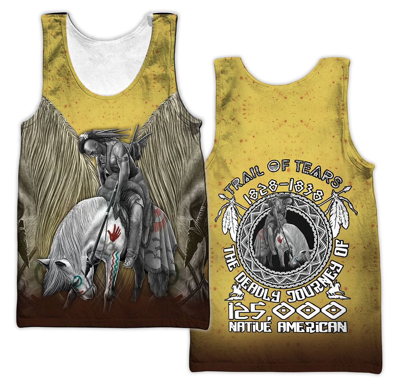 Native American 3D All Over Printed Unisex Shirts