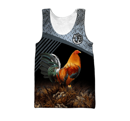 Personalized Rooster 3D Printed Unisex Shirts DD29052104