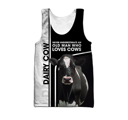 Cow 3d hoodie shirt for men and women DD11182004