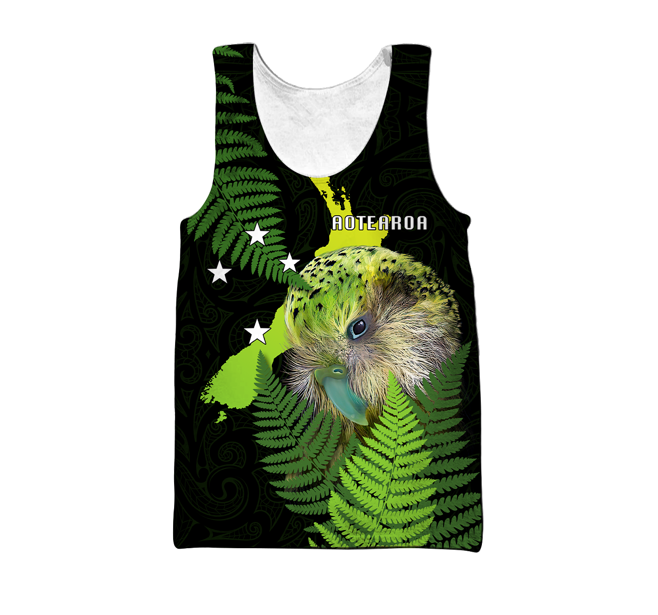 Premium Aotearoa Kakapo Bird 3D All Over Printed Unisex Shirts