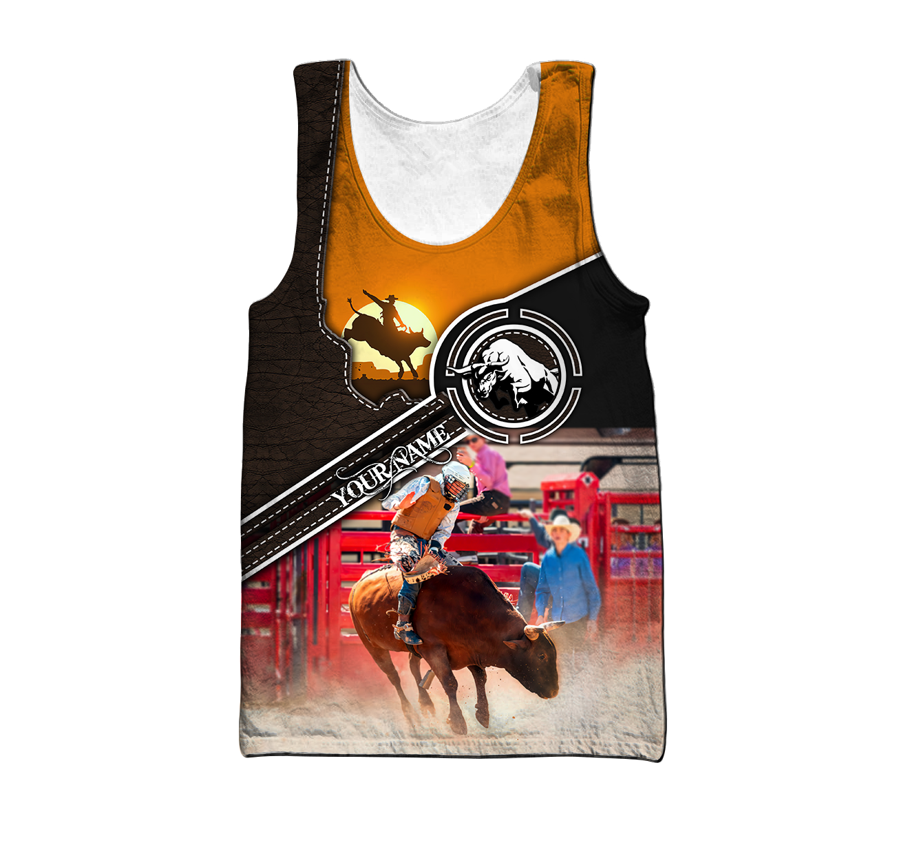 Personalized Name Bull Riding 3D All Over Printed Unisex Shirts Bull Rider Ver2
