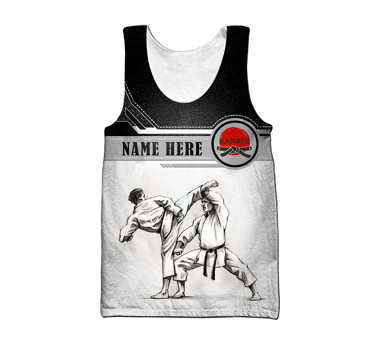 Customize Name Combat Karate Hoodie For Men And Women TNA15032102