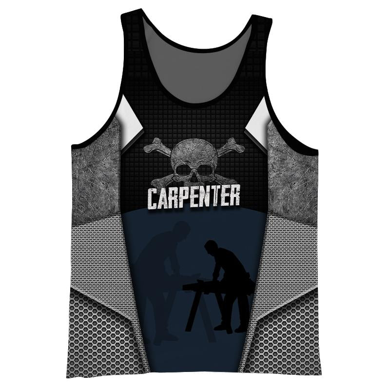 Premium Carpenter Custom Name 3D All Over Printed Unisex Shirts