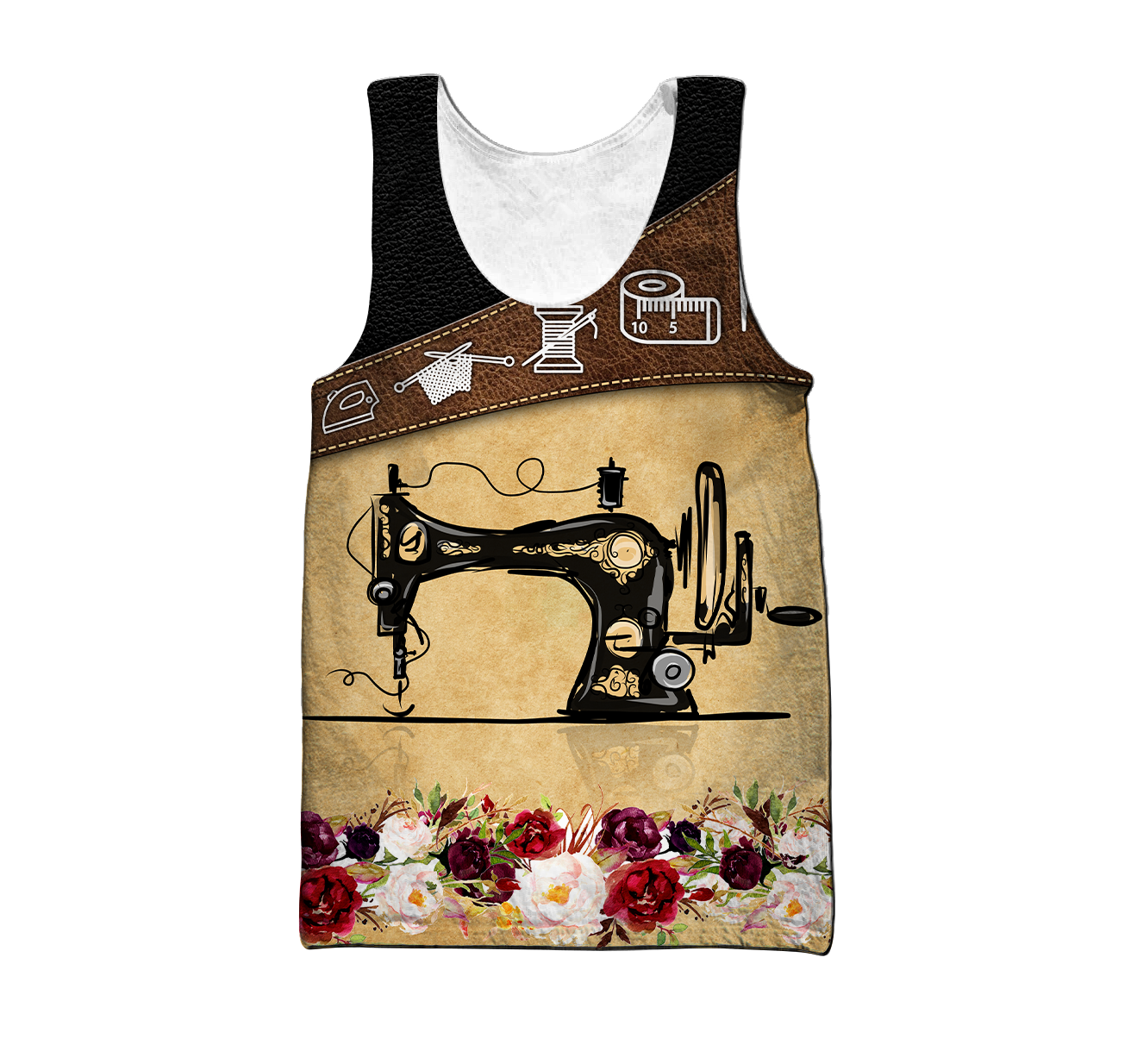 Personalized Name Sewing machine 3D All Over Printed Shirts