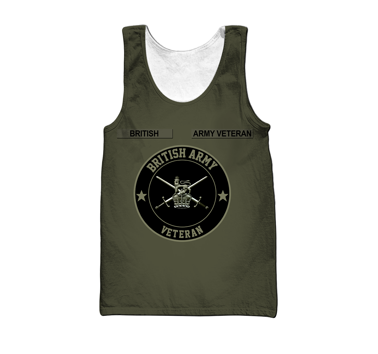 Personalized Name XT Bristish Army  3D All Over Printed Shirts DA10032103