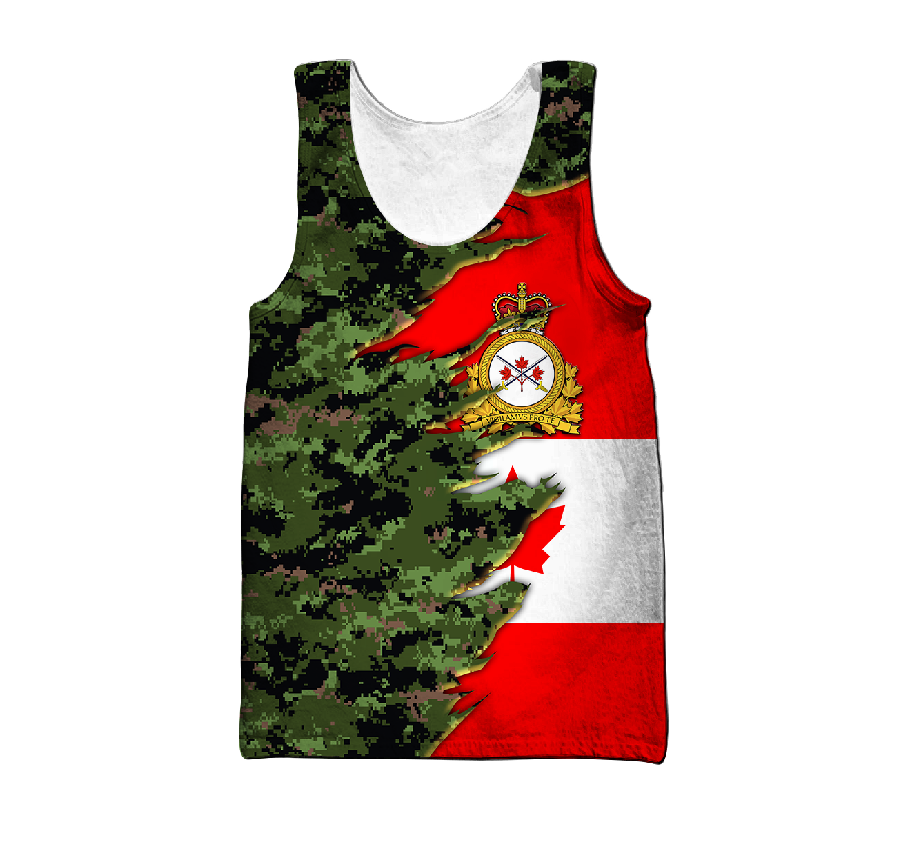 Canadian Army Veteran 3D All Over Printed Shirts MH13032103.S1