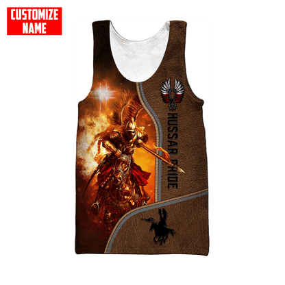 Premium Winged Hussars Pride Custom name 3D Printed Shirts