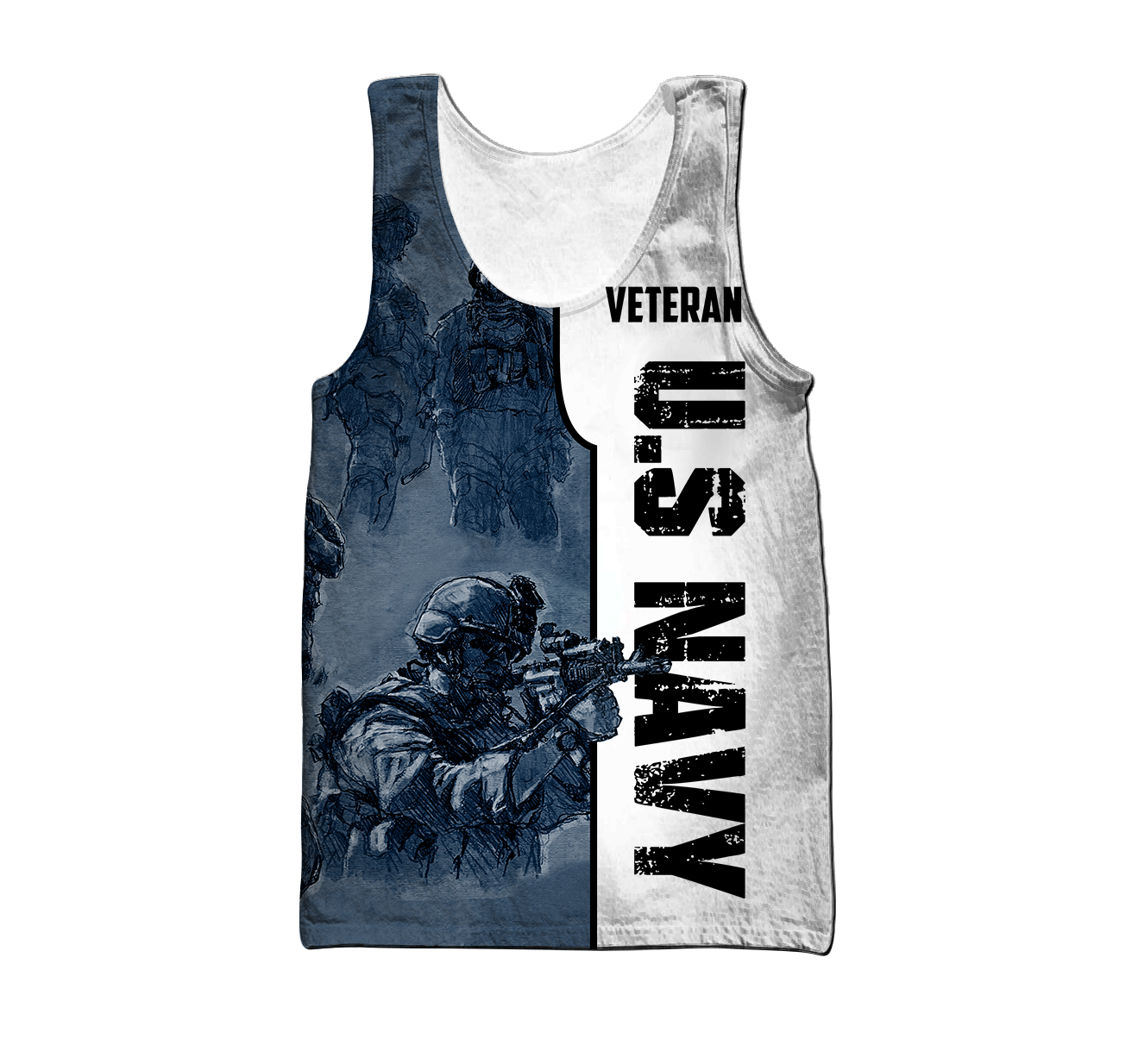 US Navy 3D All Over Printed Unisex Shirts