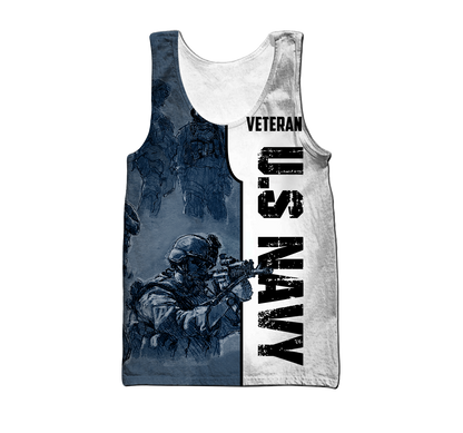 US Navy 3D All Over Printed Unisex Shirts