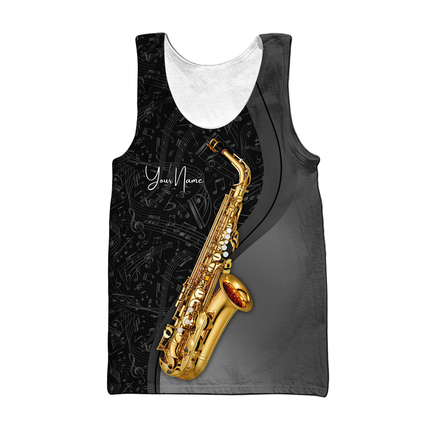 Personalized Saxophone 3D All Over Printed Unisex Shirts TN