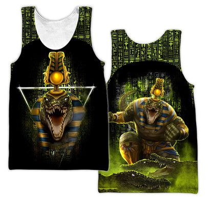 The Gods of Egypt - Sobek 3D All Over Printed Unisex Shirts