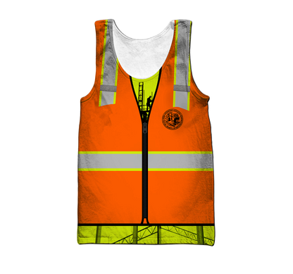 Premium 3D Printed Ironworker Shirts Engineers Need Heroes Too MEI
