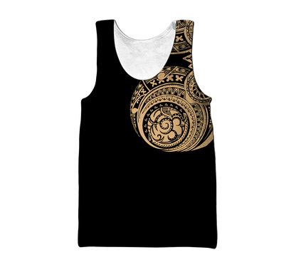 Amazing Polynesian Traditional Tattoo Unisex Deluxe Hoodie ML