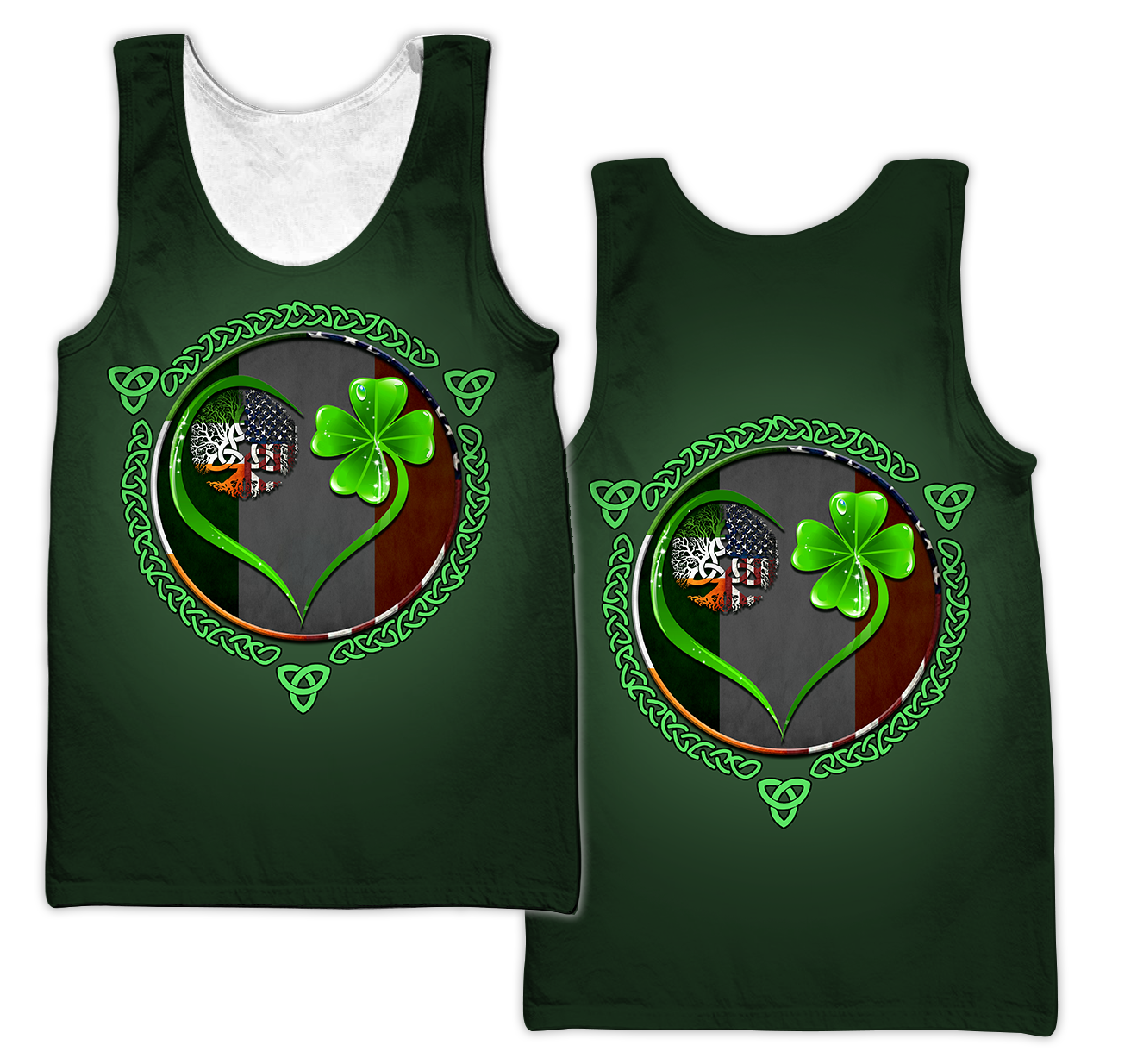 Premium Irish Saint Patrick's Day 3D Printed Unisex Shirts TN