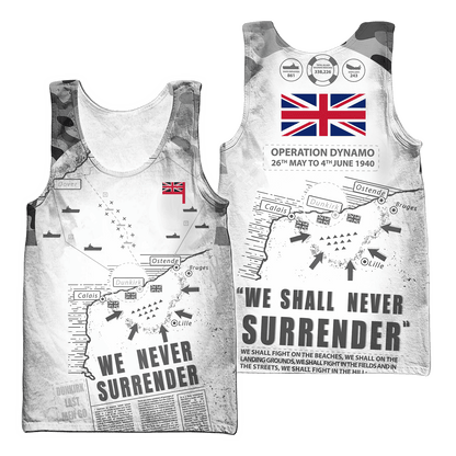 Remembrance Day Lest We Forget 3D All Over Printed Unisex Shirts