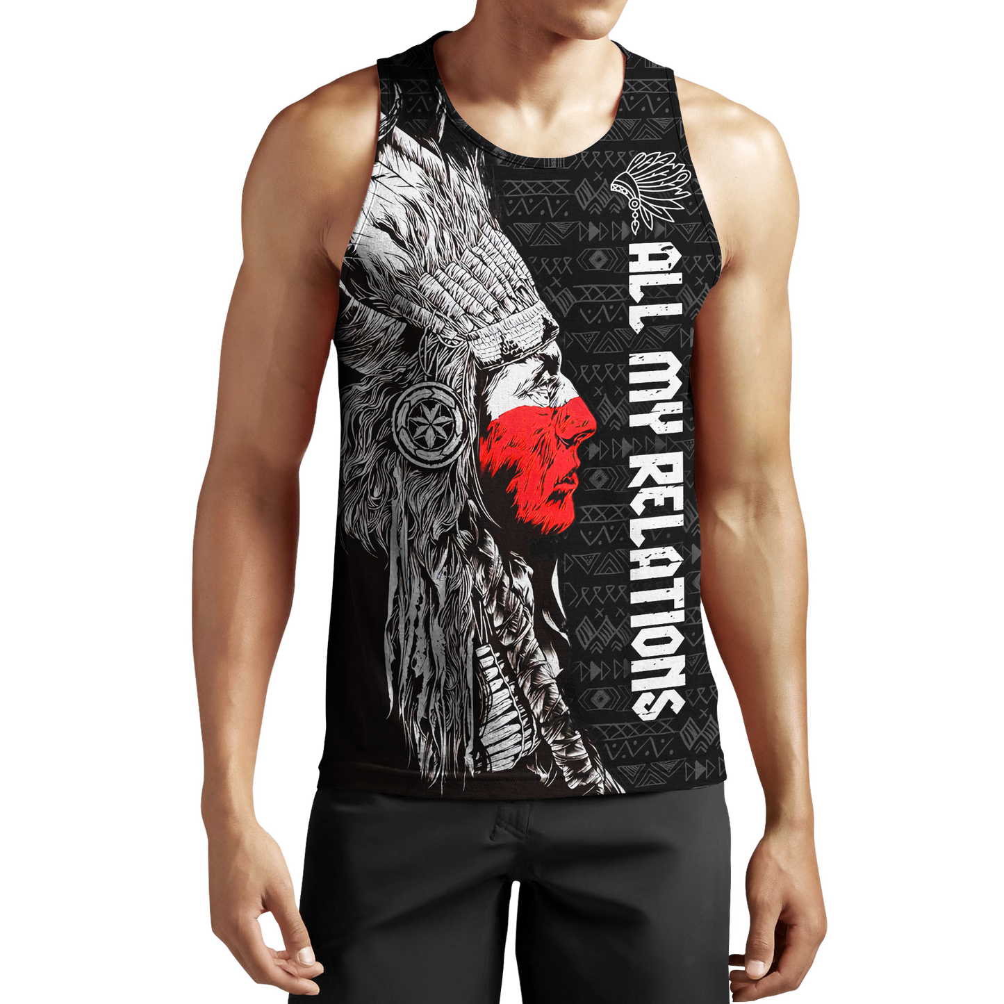 Native American Father‘s Day 3D All Over Printed Shirts DZ29052101 NT