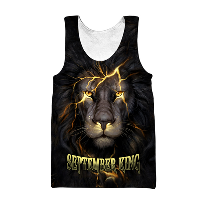 September Lion 3D All Over Printed Shirts Pi21012109