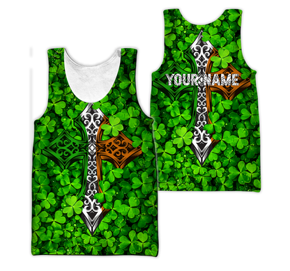 3D All Over Printed  Irish   St Patrick Day Unisex Shirts SN07022101 Custom Name XT