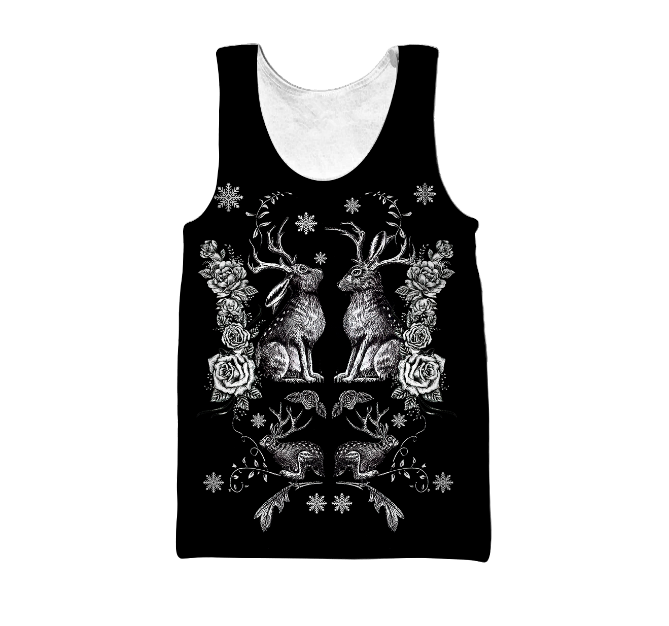 Premium Jackalope 3D All Over Printed Unisex Shirts