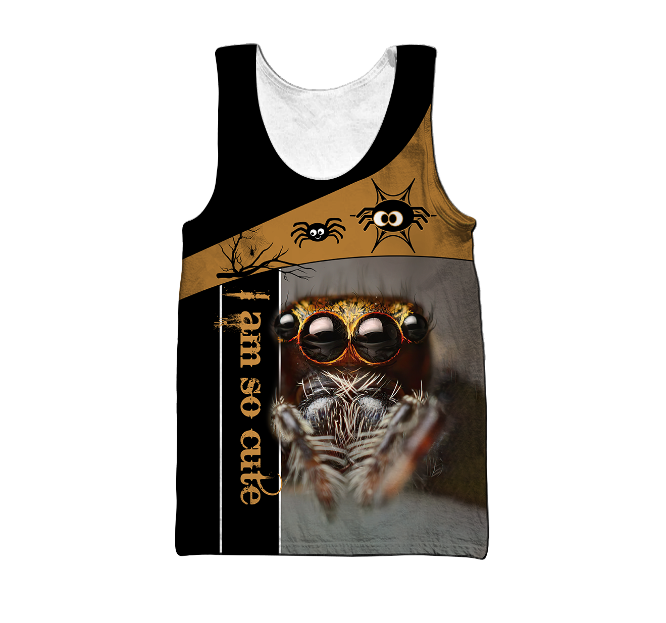 Spider Tarantula Cute 3D All Over Printed Premium Unisex Hoodie ML
