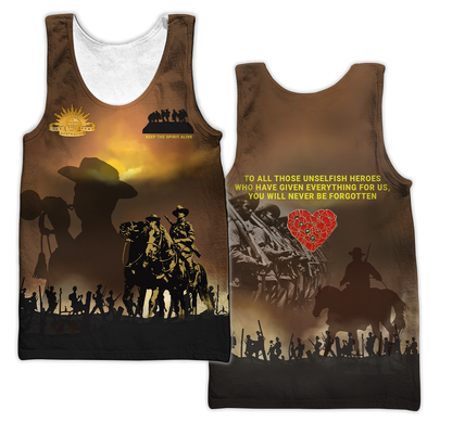 Anzac Day 3D Printed Unisex Shirts TN PD31032102