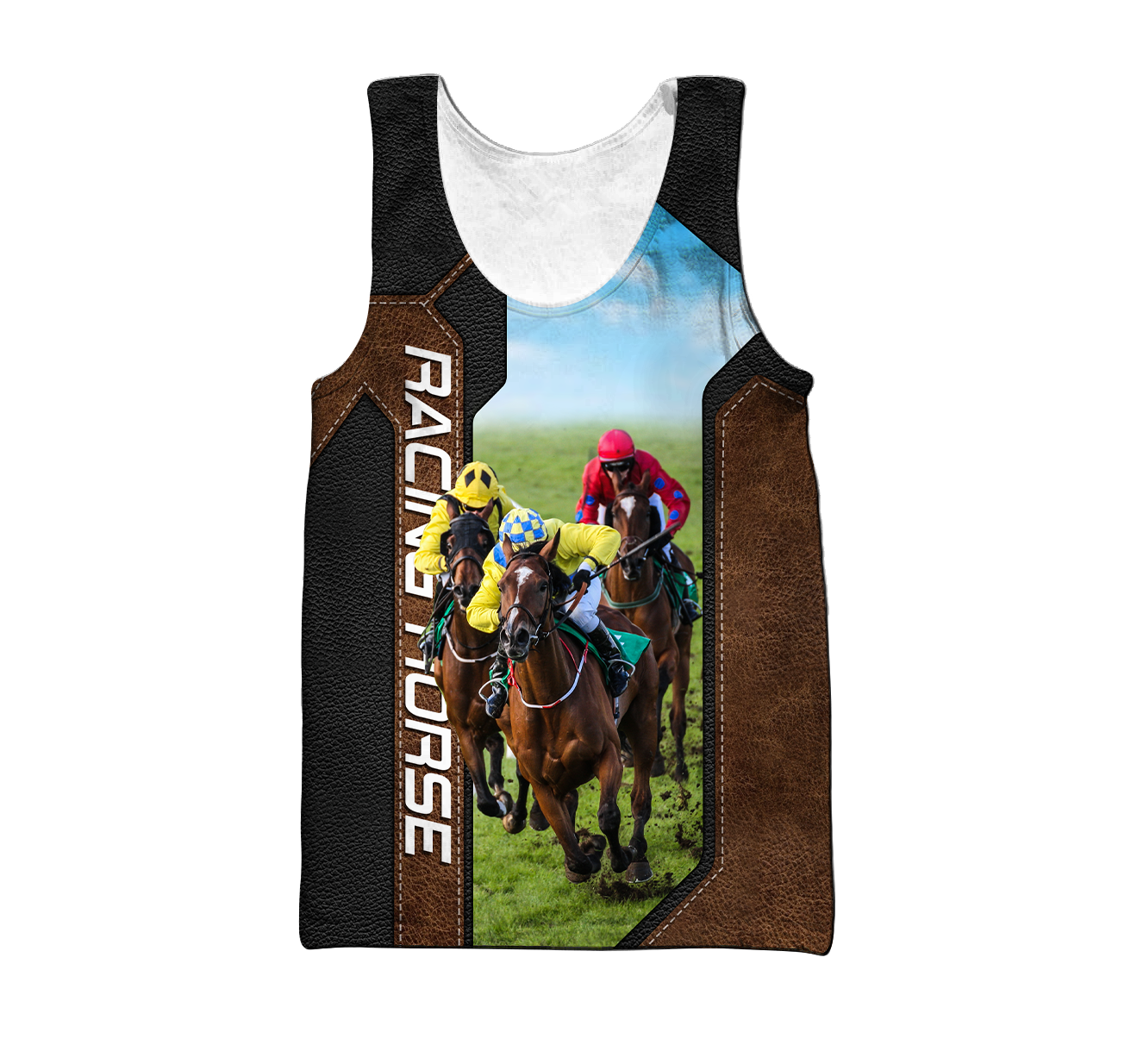 Racing Horse 3D All Over Printed Unisex Shirts