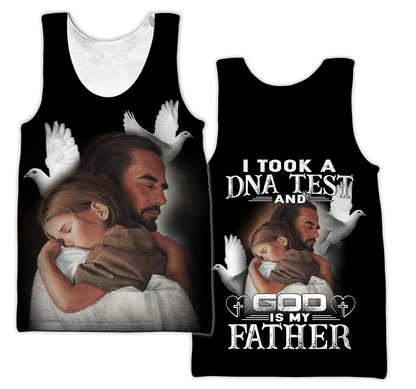 Premium Christian Jesus Personalized Name 3D All Over Printed Unisex Shirts DQB17022101