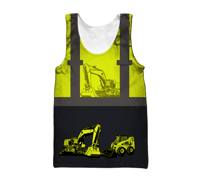 Custom Name XT Excavator 3D Printed Shirts DD27052103