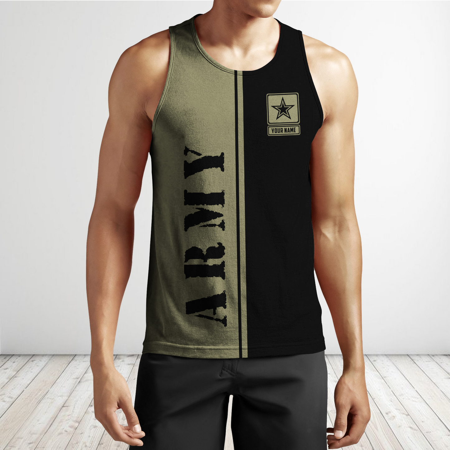 Custom name US Army Veteran Basic 3d printed shirts Proud Military SN19052104